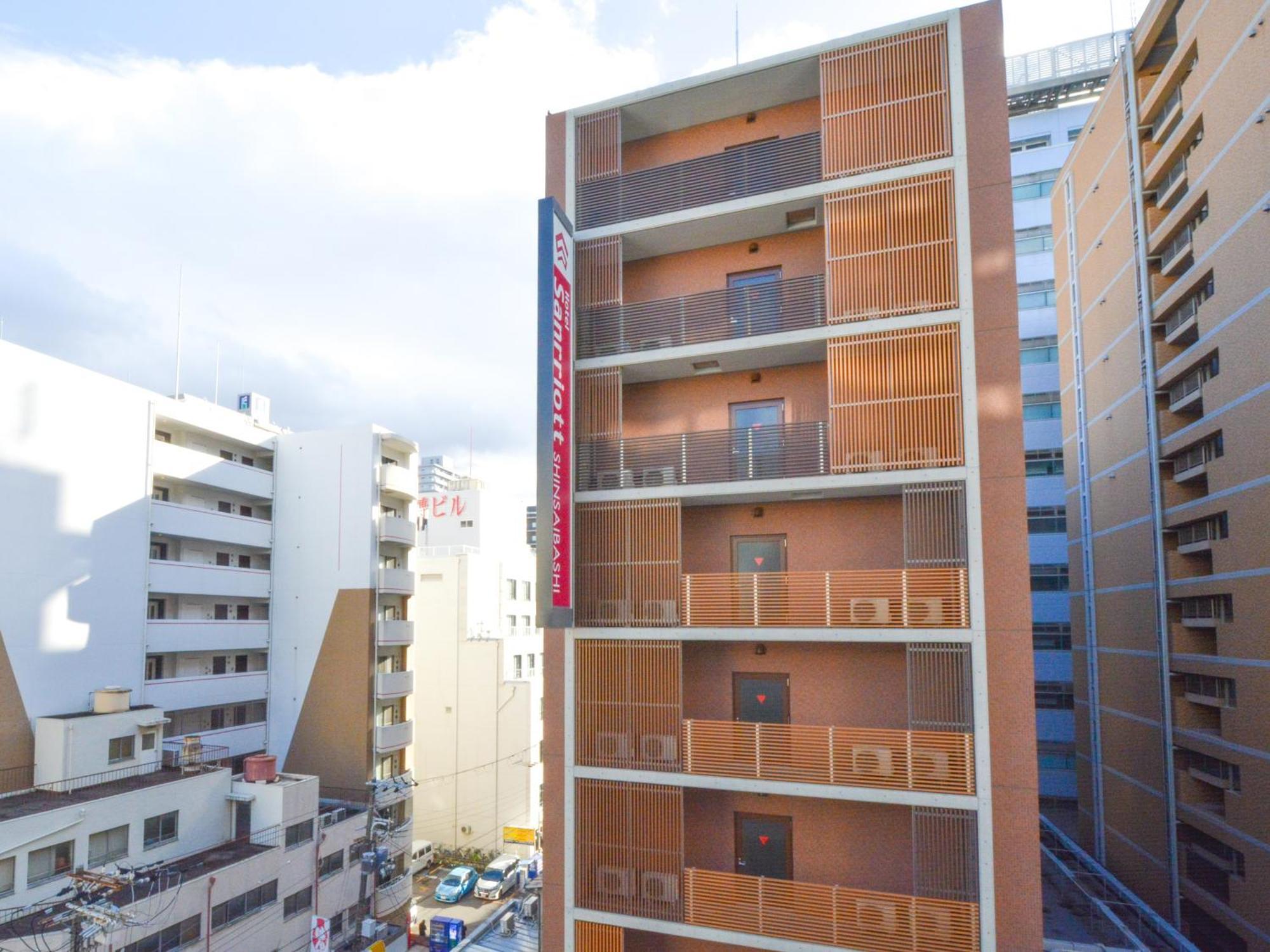 Hotel Sanrriott Shinsaibashi Ōsaka Eksteriør bilde
